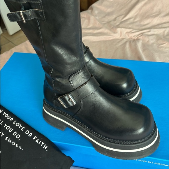 John Fluevog FV2 Boots, Size 9 NWB - Picture 13 of 14